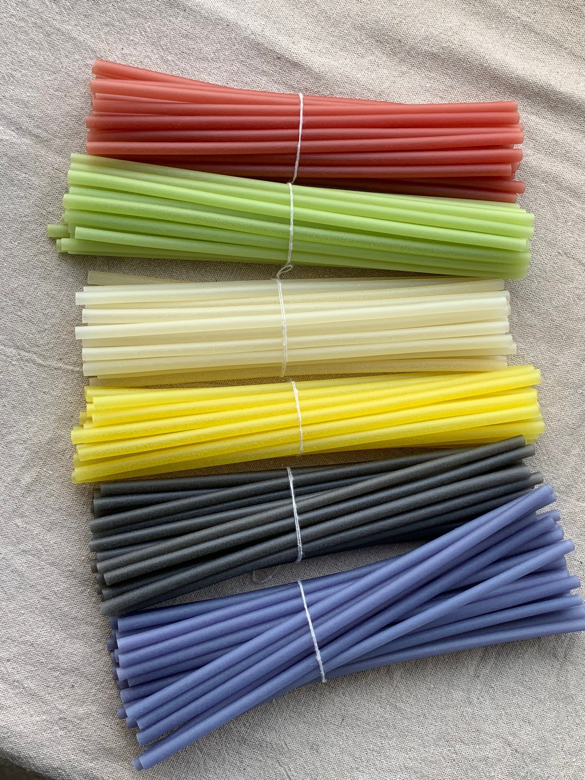 rice straw bundles